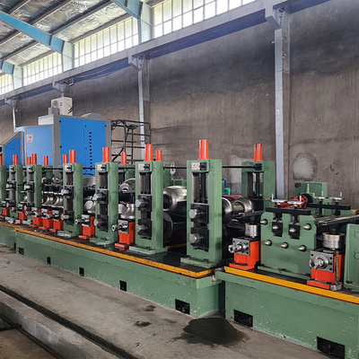 Linha de tubo de aço carbono moinho de tubo automático 50m/min 4,5 mm