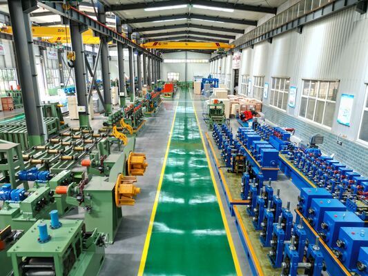 Máquina de moagem de tubos metálicos de alta eficiência de precisão para linha de produção de tubos ERW de aço carbono