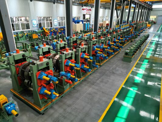 tubo do moinho de tubulação do carbono ERW de 4mm que faz a máquina um minuto de 70 M