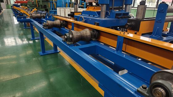 Máquina Automática de Soldagem de Tubos de Aço Carbono de Alta Produtividade Controlada por PLC com Motor e Motor