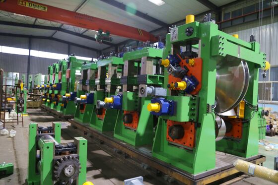 200F Carbon Steel High Frequency ERW Tube Mill Linha de Produção de Tubos Soldados de Alta Frequência
