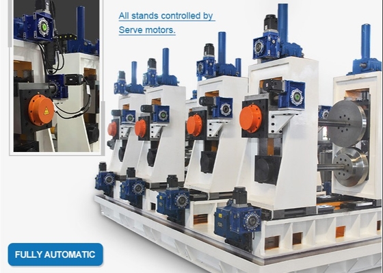 Moinho de tubulação automático de 80m/Min Friction Saw Cutting ERW